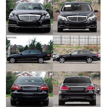 Mercedes E Class W212 2009-2012 Uyumlu Executive Makyajlama Seti-stok Hazır