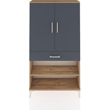 Arges Dolap 4 Raflı Tek Çekmeceli 2 Kapaklı 88x30x163 Çam-ant... Çam Arges Dolap 4 Raflı Tek Çekmeceli 2 Kapaklı 88x30x163 Çam-ant... Çam