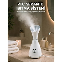 Mey İthalat Nano İyonik Cilt Bakım Buhar Makinesi Ptc Isıtma Sistemli