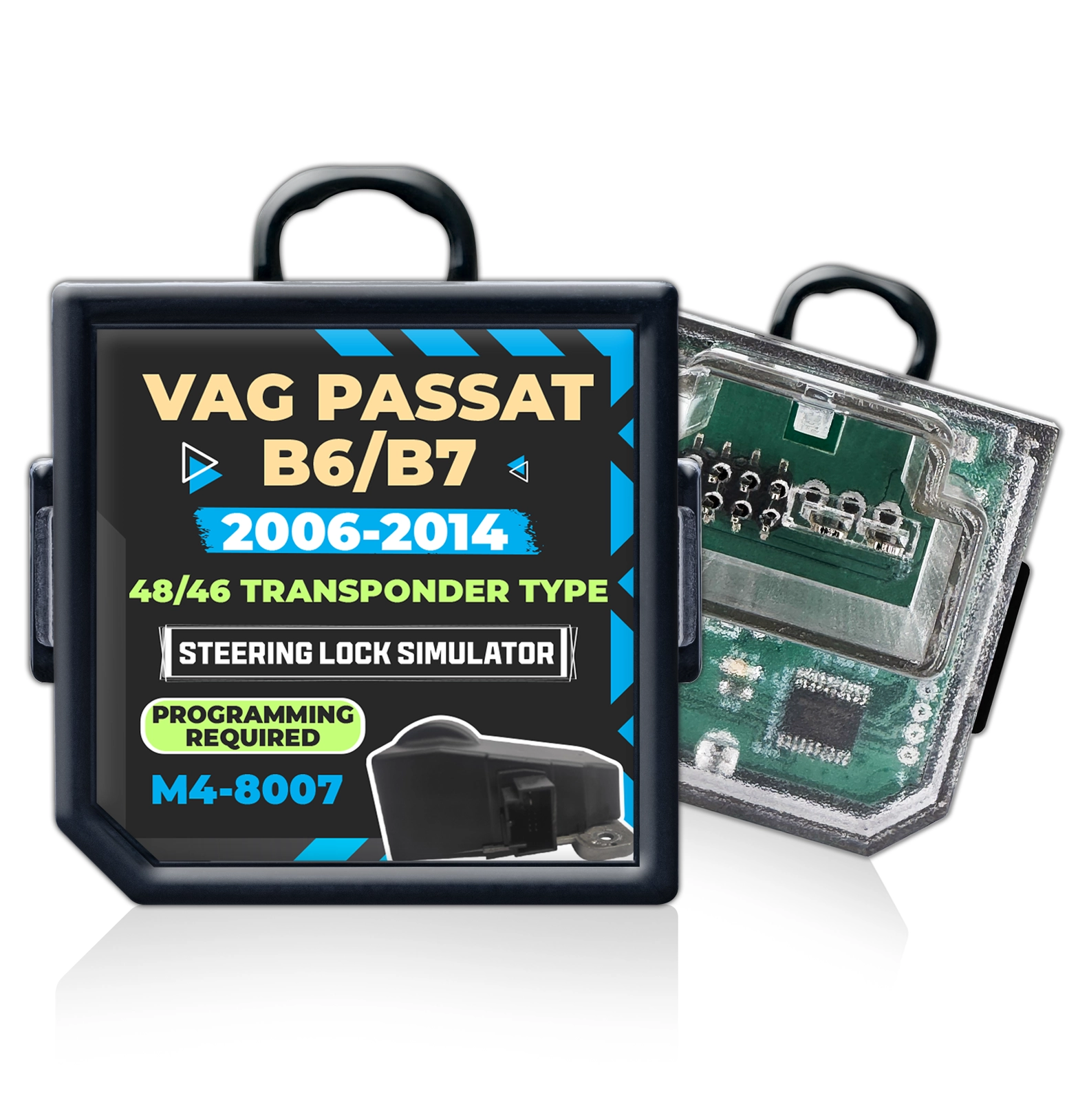 Volkswagen Vw B6 / B7 Passat Emülatörü 48 / 46 Transponder Tipi Direksiyon Kilidi Emülatörü