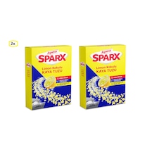 Asperox Sparx Bulaşık Makinesi Limon Kokulu Kaya Tuzu 2 x 1500 G