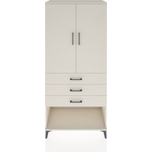 Hyperion Dolap 3 Raflı 3 Çekmeceli 2 Kapaklı 88x44x195 Aytaşı... Aytaşı