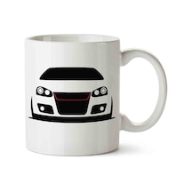 Golf Mk7 R7 Porselen Kupa Bardak Beyaz