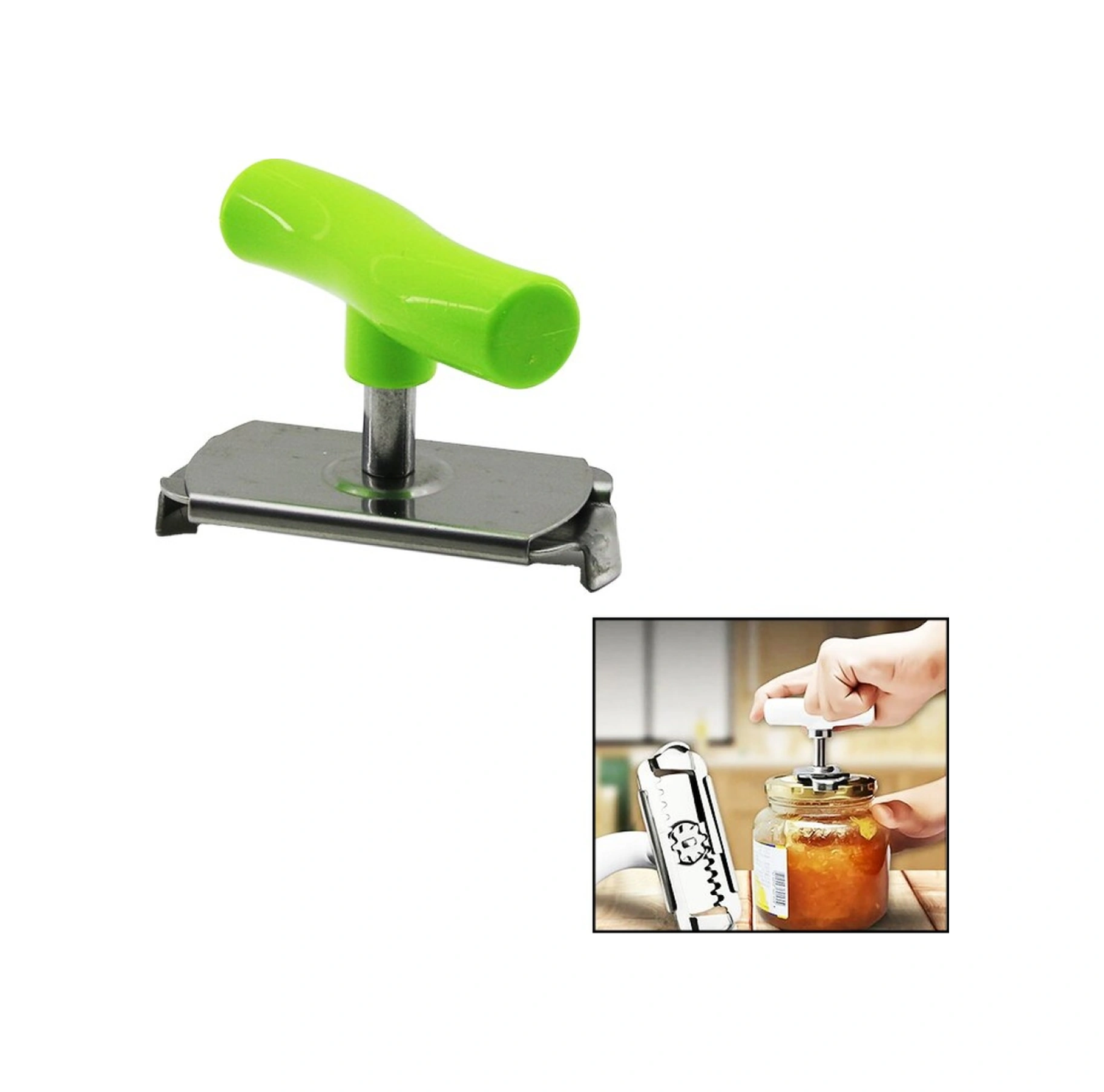 Kollu Metal Kavanoz Açacak Plastik Kol Çevir--sıkıştır--aç 4915 Çok Renkli