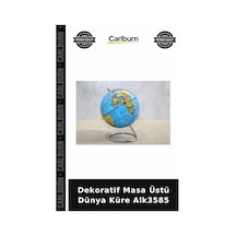 Özel Üretim Ofis Hediye Dekoratif Masa Üstü Dünya Küre Alk3585