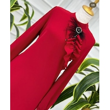 Yaka Fırfrl Tunik 40-50 6374- 001