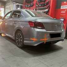 Kit Garaj Peugeot 301 Custom Arka Ek Boyasız Plastik