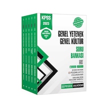 2023 KPSS Genel Yetenek Genel Kültür Tamamı Çözümlü Soru Bankası Seti - 5 Kitap Takım- Pegem Akademi Yayıncılık