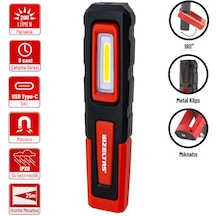 İzeltaş Cob Led Şarjlı Küçük Boy Çalışma Lambası 200 Lm Kırmızı - Siyah İzeltaş Cob Led Şarjlı Küçük Boy Çalışma Lambası 200 Lm Kırmızı - Siyah