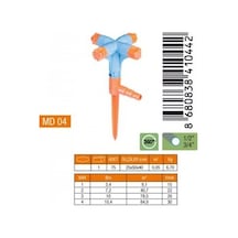 Medalyan Md-04 Sprınk Fiskiye 4'lu Normal Kısa Meme - 5'li Paket