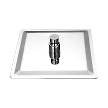 Duş Başlığı Kare Slim 304 Metal 20x20 Cm Ktd101
