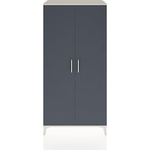 Hyperion Dolap 2 Raflı 2 Kapaklı Tek Askılı 88x44x182 Aytaşı-... Aytaşı