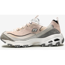 Skechers D'Lites - Free Energy Kadın Beyaz Sneakers 13147 Wgpk Beyaz