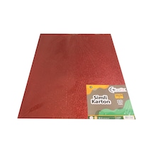 Bafix Simli Karton 50x70 Kırmızı