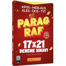 Kpss Meb-ags Ales Dgs Tyt Paragraf Rest 17x21 Deneme Çözümlü /...
