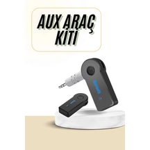 Cn Bluetooth Araç Kiti Aux Çıkışlı Telefon Müzik Alıcı Tüm Cihazlara Uyumlu