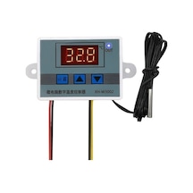 Ankatek Xh-w3002 Termostat Su Springsun Prob İnkübatör İle Geçirmez Dijital C, Akvaryum -50 1m 12v/120w 110 & Fr
