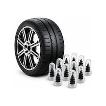 Jaova Lastik Tamir Çivisi 10'lu Set 20 X 25 Mm Vidalı Tubeless Lastik Tamir Vidası, Otomobil Motosiklet İçin Pratik Lastik Delik Onarım Aparatı