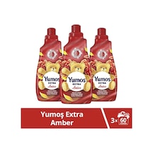 Yumoş Extra Konsantre Çamaşır Yumuşatıcısı Amber 3 x 1440 ML