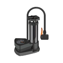 Siyah Kullanışlı Lastik Şişirme Pompası Yüksek Basınçlı Stabil Taban Şişirme