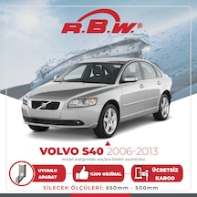 RBW Volvo S40 2006 - 2013 Ön Muz Silecek Takım