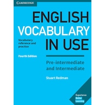 English Vocabulary İn Use Pre-ıntermediate And Intermediate Book With Answers: Vocabulary Reference And Practice