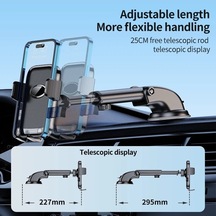 Tongxida 360 Derece Döneme Evrensel Araba Telefon Takılı Dashboard Cam Tutucu Yc08a-3 Cn Kökenli -