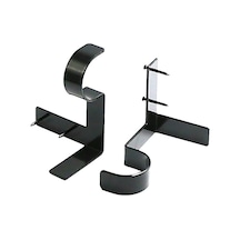 Symbee "sağlam Çift Perde Askısı - 20kg Taşıma Kapasiteli, Kolay Montajlı Ev Dekorasyon Ürünü"