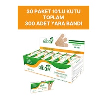 Alban Bez Yara Bandı 30 Paket X 10 Lu Toplam 300 Adet İlk Y
