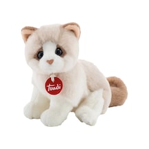 Kitty Peluş Beyaz Bej Kedi 20 Cm - Tud20872
