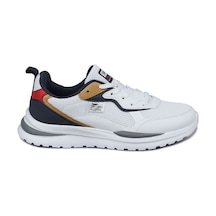 Jump 27985 Beyaz - Lacivert Erkek  Sneaker Günlük Spor Ayakkabı