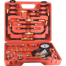 Nt Tools Yakıt Sistemi Basıncı Test Cihazı Basınç Ölçer Ölçme Kiti Seti 45 Parça