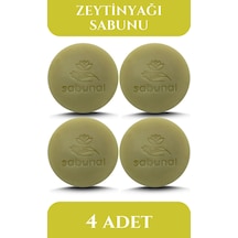 Sabunal Zeytinyağı Sabunu 4 Adet - Soğuk Pres Doğal Sızma Zeytinyağı Hamam Sabunu