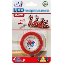 Boss Tape Led Serit Yapistirma Bandi, Seffaf