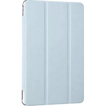 Newface Samsung Galaxy Uyumlu  Tab A9 Kılıf Tablet Smart Kılıf - Sierra Blue