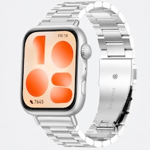 Huawei Watch Fit 5 Uyumlu Ayarlanabilir Paslanmaz Çelik Kordon