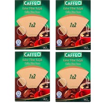 Caffeo 1 x 2 Kahve Filtre Kağıdı 4 x 80 Adet