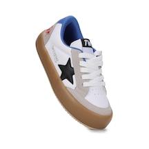 Beyaz - Lacivert - Kırmızı