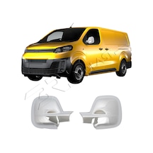 Citroen Jumpy 3 Uyumlu 2017 Ve Üzeri Ayna Kapağı 2 Parça Abs Krom Kaplama