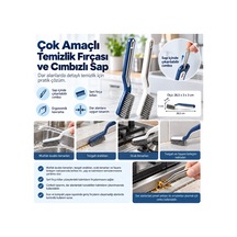 Cazibiz Cımbızlı Sert Kıllı Derz Ve Detay Temizlik Fırçası-416393