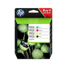 Hp 912Xl 4 Renk Kartuş  Paket