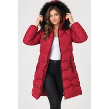 Z9760 Dewberry Bayan Kaban-düz Bordo
