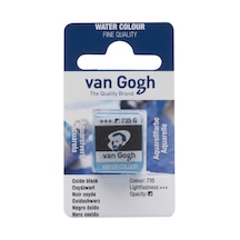 Van Gogh Watercolour Pan Oxide Black 735 Çok Renkli