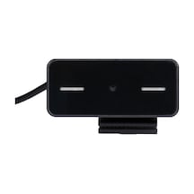 Fortunelane 2mp Siyah Sabit Odaklı Usb Webcam, Gürültü Azaltıcı Mikrofonlu, Masaüstü/dizüstü Uyumlu