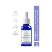 Herbaderm Süper Serum Sıkılaştırıcı Aydınlatıcı Onarıcı  Gece Serumu 30Ml