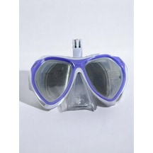 Speedo Sol25003-lazb Ju Dual Lenses Mask With Camera Mount Çocuk Yüzücü Gözlüğü Lila
