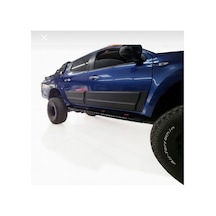 Mitsubishi L200 2015+ Kapı Koruma Seti Mat Siyah Kapı Yan Koruma / Kapı Kaplama