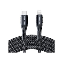 Konfulon DC35 Type-C to Lightning Kablo 1MT - Siyah