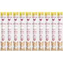 Gimcat Sticks Tahılsız Tavuklu Ödül Çubuğu 10'lu