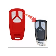 Audi Keyless A4 A5 A6 A7 Q3 Q5 Silikon Anahtar Koruma Kılıfı Kırm